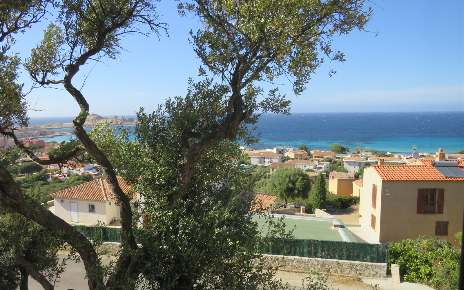 la vue de la suite