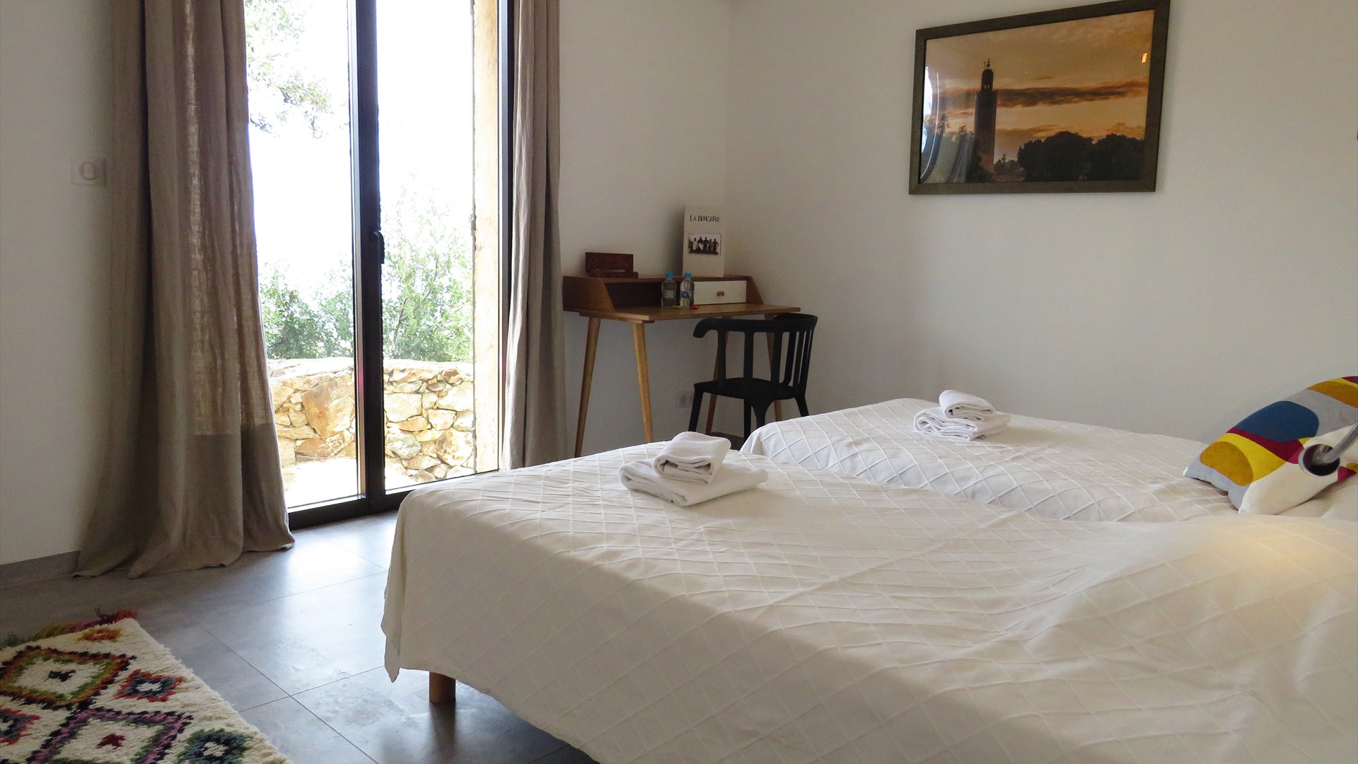 Chambre twin supérieur vue mer