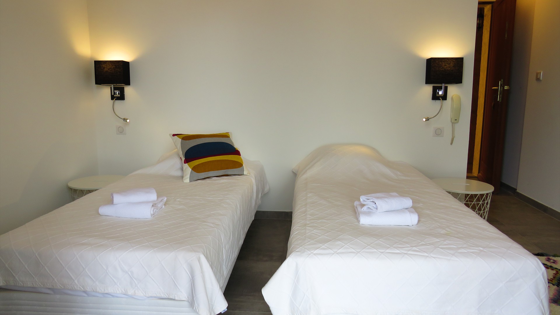 Chambre twin supérieur vue mer
